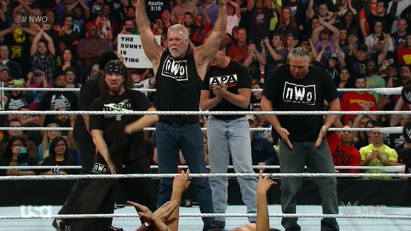 Illustration for article titled Which Over-The-Hill Wrestler Looked Worst On Tonight's WWE Raw?